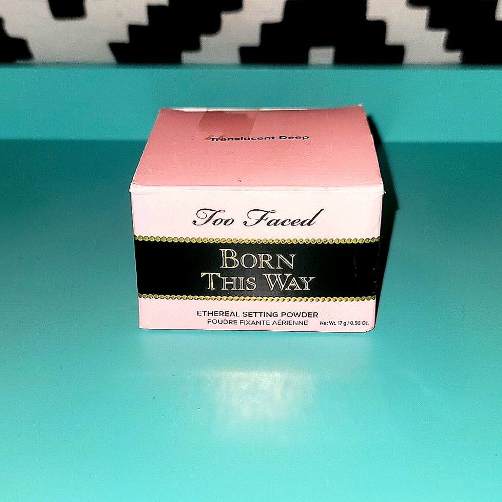 **NIB** TOO FACED Born This Way Ethereal Setting Powder, Translucent Deep